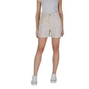 B.young High-Waisted Denim Shorts Women Beige